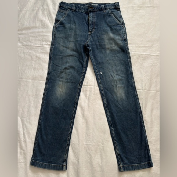 Carhartt Rugged Flex Utility Jeans Men’s 33x32 Blue Relaxed Fit - Picture 1 of 16